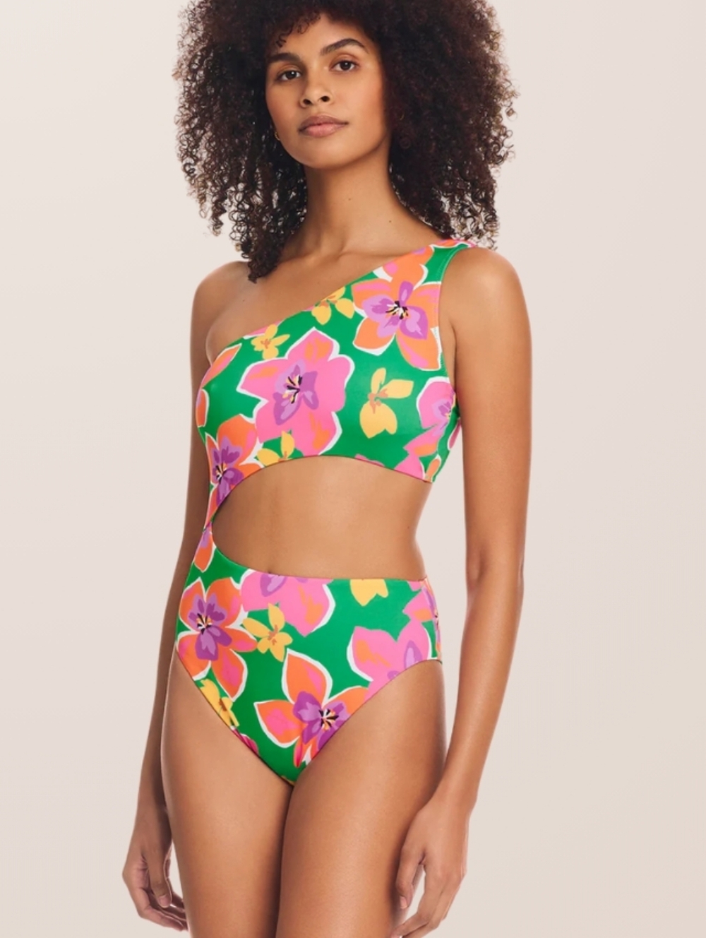 NWT Anthropologie Sanctuary Mio Super Bloom Floral One Piece Swimsuit - Picture 4 of 13